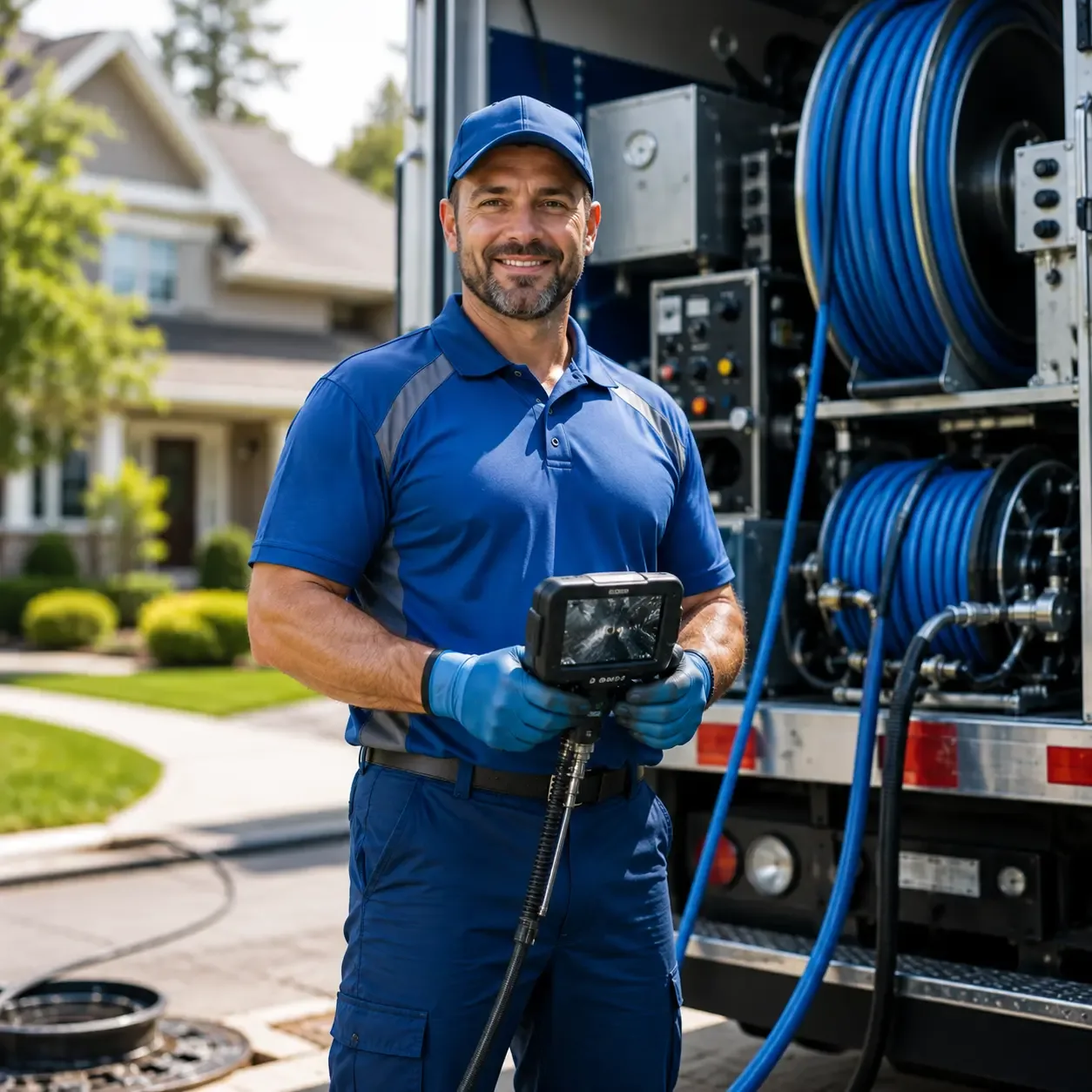 Local outdoor drain cleaning specialists in Champion, NE
